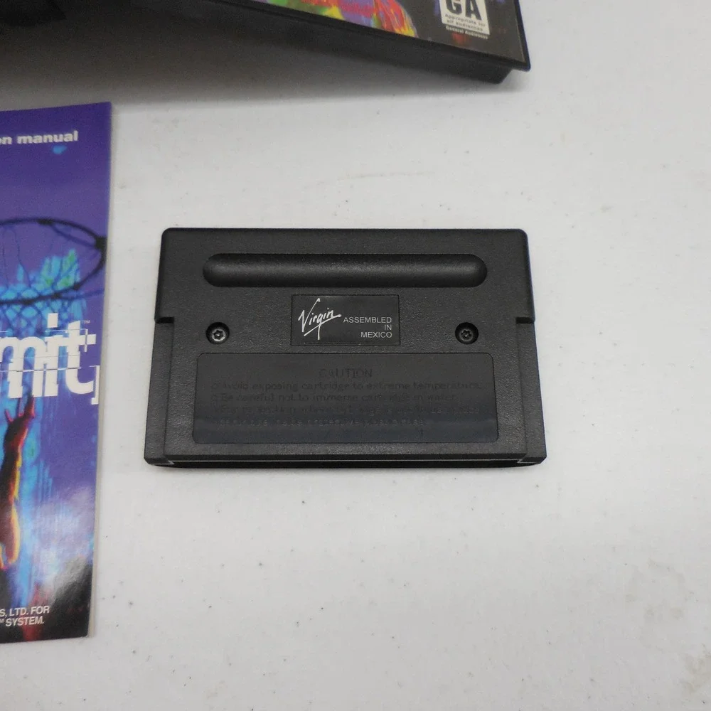 Jammit Sega Genesis 1994 Street Basketball CIB Case Manual Virgin Interactive